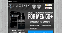 Desktop Screenshot of nugenixsamples.com